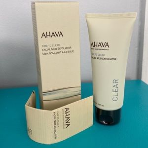 NWT AHAVA Time to Clear Facial Mud Exfoliator